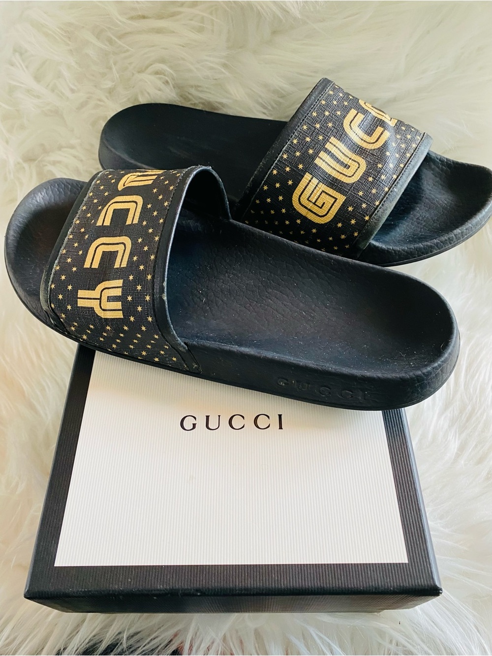 🛍️Gucci Authentic“GUCCY” Slides - Picture 6 of 15